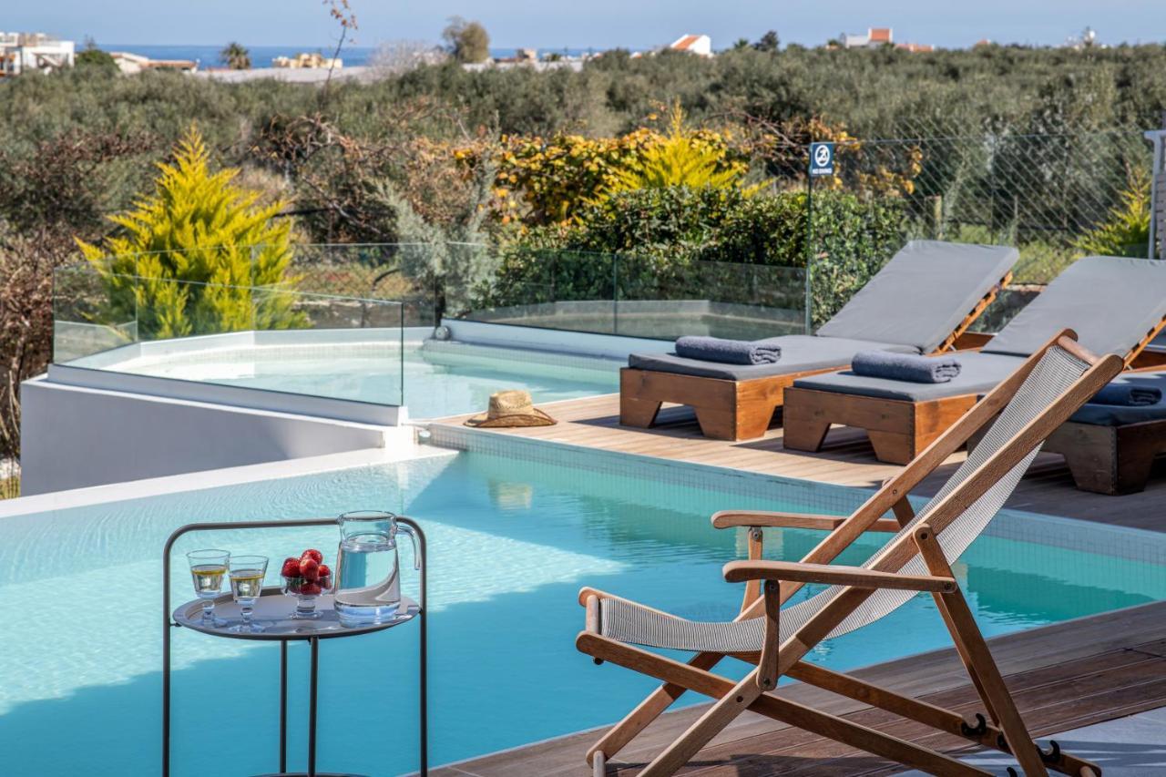 Alba Bianca Villa, Family Retreat With Heated Pool By Thinkvilla Херсониссос Экстерьер фото