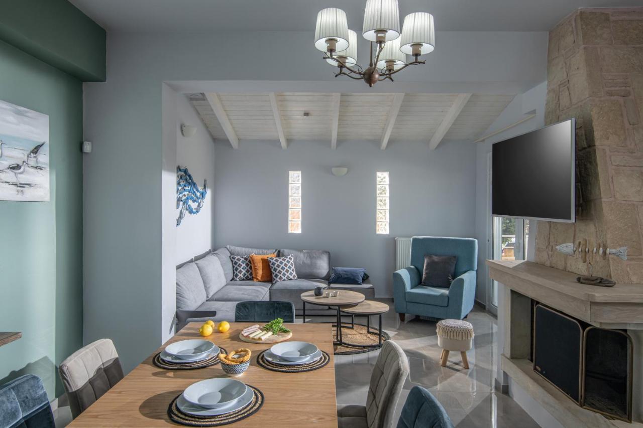 Alba Bianca Villa, Family Retreat With Heated Pool By Thinkvilla Херсониссос Экстерьер фото